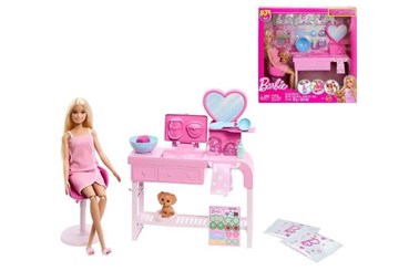 BARBIE ZESTAW SPA LALKA + AKCESORIA