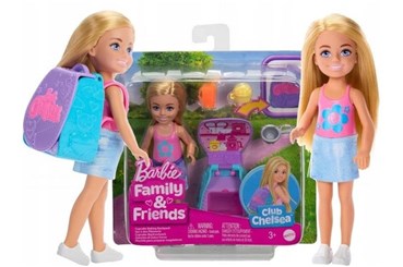 *BARBIE CHELSEA LALKA Z PLECAKIEM NIESPODZIANKA/6