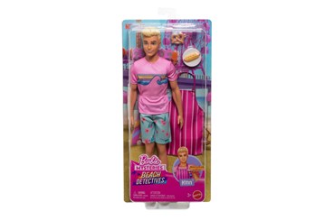 BARBIE MALIBU MYSTERIES LALKA KEN BEACH DETECTIVES