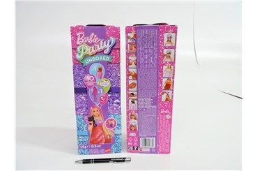 BARBIE lalka, Glam Party Stylowe przygot. czer. /2