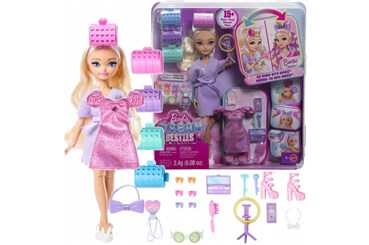 BARBIE zestaw dream besties lalka modowa + akc.