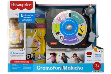 FP gramofon malucha zabawka interak