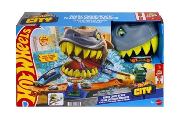 HOT WHEELS CITY TOR REKIN STARCIE NA PLAŻY /
