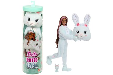 Barbie CR Troskliwe misie zieleń królik