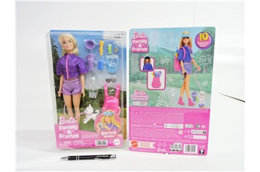 BARBIE lalka, podróżniczka + akc.   /4