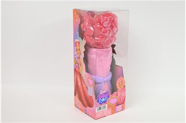 BARBIE lalka Kwiatowa niespodz. Czerw.róża