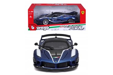 *BBURAGO metal 1:18 FERRARI FXX-K EVO #27 BLUE