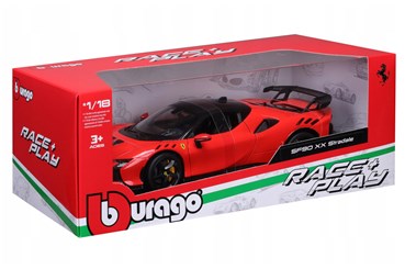 *BBURAGO metal, 1:18 FERRARI R & P SF90 XX STRADAL