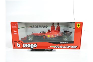 *BBURAGO metal., 1:18, FERRARI 2021 Sainz