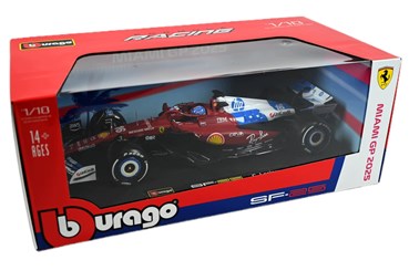*BBURAGO metal, 1:18 FERRARI FORMULA GP 2025