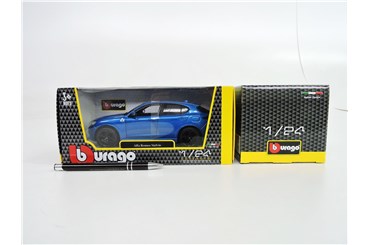 *BBURAGO metal. 1:24 ALFA ROMEO STELVIO 18cm.