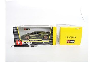 *BBURAGO metal. 1:24 LAMBORGHINI SIAN FKP 37 18cm