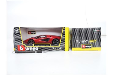 *BBURAGO metal., 1:24, LAMBORGHINI COUNTACH, czer.