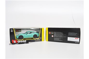 *BBURAGO metal, 1:24, PORSCHE 911 GT3 mint green