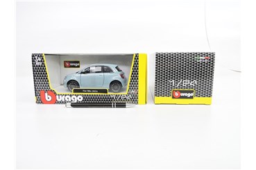 BBURAGO metal. 1:24, Fiat 500 E 2023 nieb.