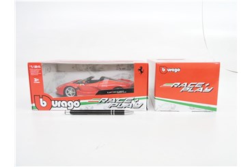 *BBURAGO metal. 1:24 LAFERRARI APERTA czer.