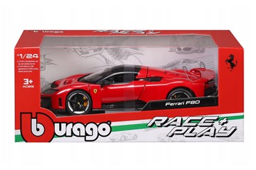 BBURAGO metal, 1:24 FERRARI R & P F80