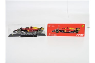 BBURAGO metal., 1:24 FERRARI F1's Carlos Sainz