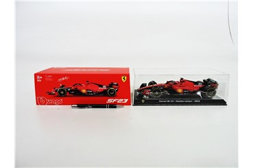 *BBURAGO metal., 1:24 FERRARI F1's Charles Leclerc