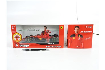 *BBURAGO metal., 1:24 FERRARI z kierowcą, SF-23