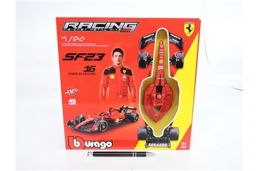 *BBURAGO metal, 1:24, FERRARI F1,zest,SF-23 Lecler