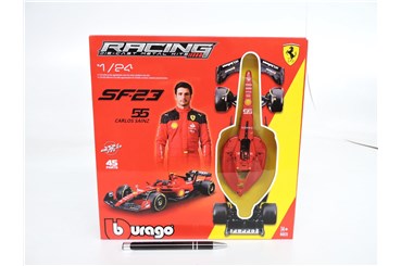 *BBURAGO metal, 1:24, FERRARI F1, zest, SF-23 Sain