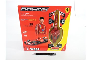 *BBURAGO metal. 1:24, Ferrari SF-24, Leclerc, zest