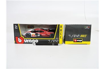 *BBURAGO metal., 1:24, RACING - PORSCHE 963, białe