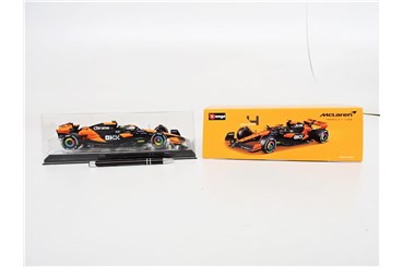 *BBURAGO metal. 1:24 formuła Mclaren MCL38 NORRIS