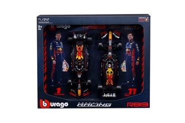 *BBURAGO metal, 1:24, Red Bull Racing RB19 2PK