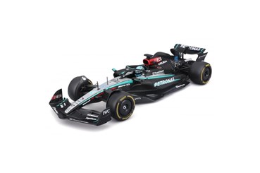 *BBURAGO metal, 1:24 Mercedes-AMG Petronas, Russel