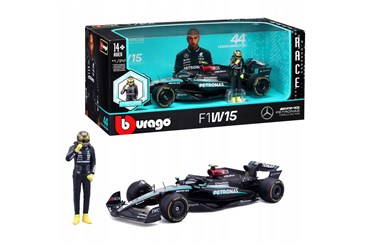 *BBURAGO metal, 1:24 RACE FORMULA MERCEDES hamilto