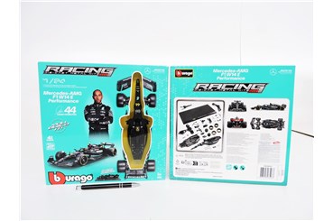 *BBURAGO metal. 1:24 F1 Model zest. merc. HAMILTON