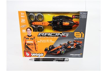 *BBURAGO metal., MCLAREN MCL38, Piastri, skład.