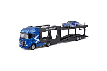 *BBURAGO metal 1:43 IVECO S-WAY + 2022 Audi