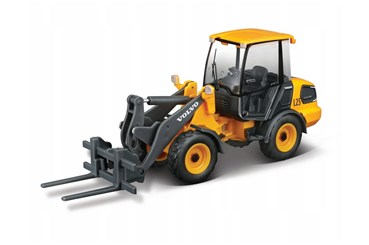BBURAGO metal, 1:50 VOLVO L25 ELECTRIC widlak