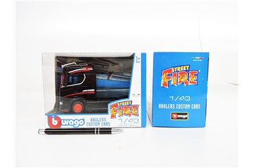 *BBURAGO metal,1:43,STR FIRE HAUSLERS SCANIA,czar