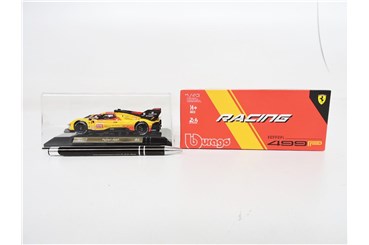 *BBURAGO metal., 1:43, Ferrari, 499P, zół, Hyperca