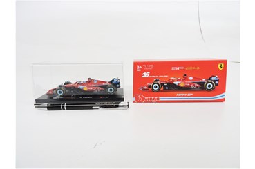 *BBURAGO metal. 1:43 Ferrari SF-24 MIAMI, Leclerc