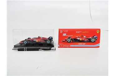 *BBURAGO metal. 1:43 Ferrari SF-24 MIAMI, Sainz