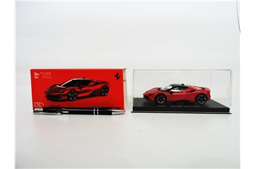 *BBURAGO metal, 1:43, FERRARI SIGNATURE SF90 red