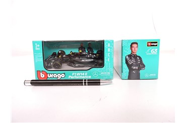 *BBURAGO metal., 1:43, RACE MERCEDES F1, Hamilton