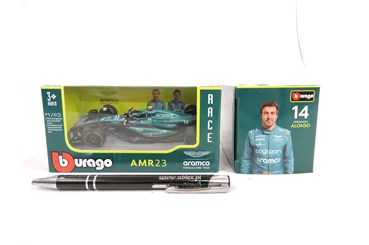 BBURAGO metal., 1:43, ASTON MARTIN, Aramco, Strol
