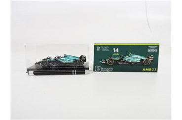 *BBURAGO metal., 1:43 Aston Martin Aamco, ALONSO
