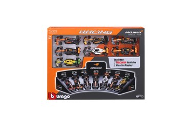 *BBURAGO metal, 1:43 FORMULA 7-PK. Mclaren