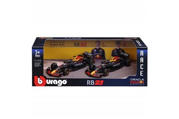 BBURAGO metal, 1:43 FORMULA 2 pak Redbull
