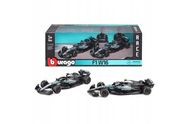 *BBBURAGO metal, 1:43 FORMULA 2 pak AMG