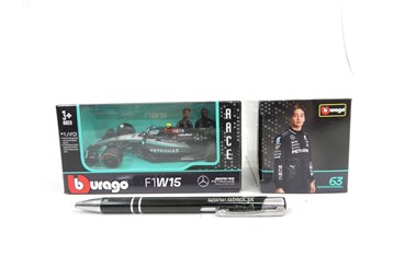 *BBURAGO metal. 1:43 Mercedes AMG Petronas Hamilto