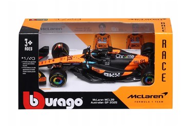 BBURAGO metal, 1:43 MCLAREN MCL39