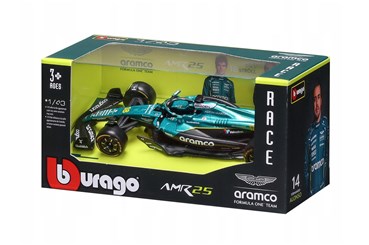 BBURAGO metal, 1:43 ASTON MARTIN AMR25 Stroll